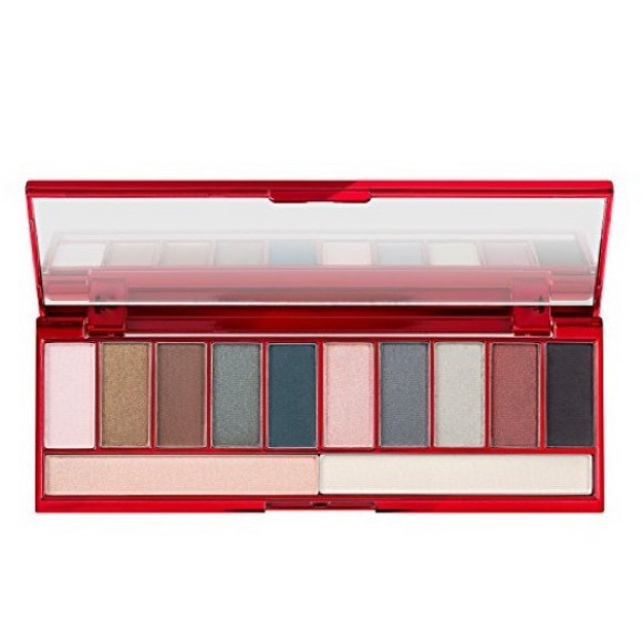 YBF Other - YBF Posh and Portable neutral eye shadow palette cream tan brown gray gold nib